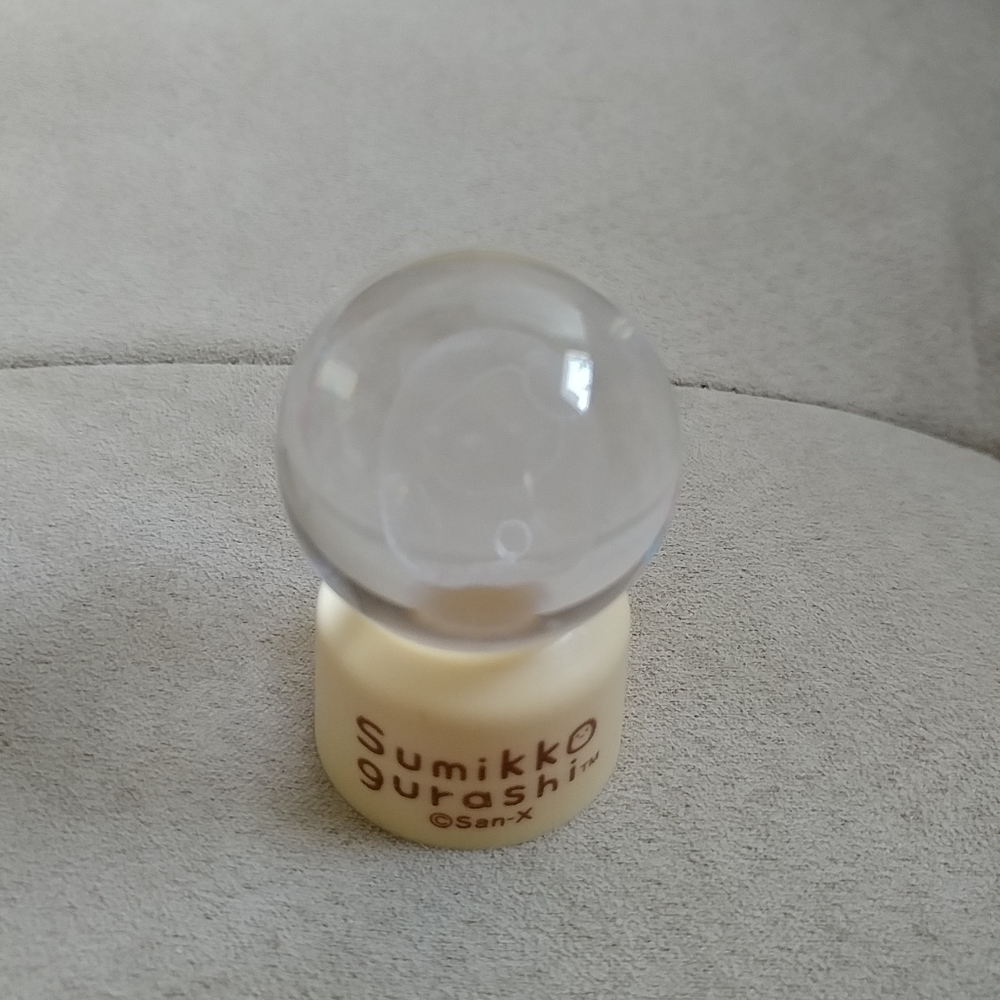 San-X Sumikko Gurashi Tonkatsu mini light-up crystal ball